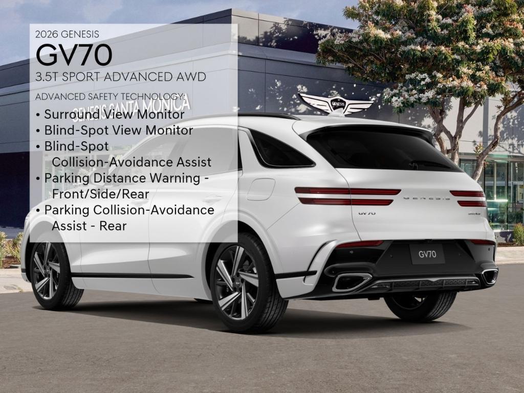 new 2026 Genesis GV70 car, priced at $67,560