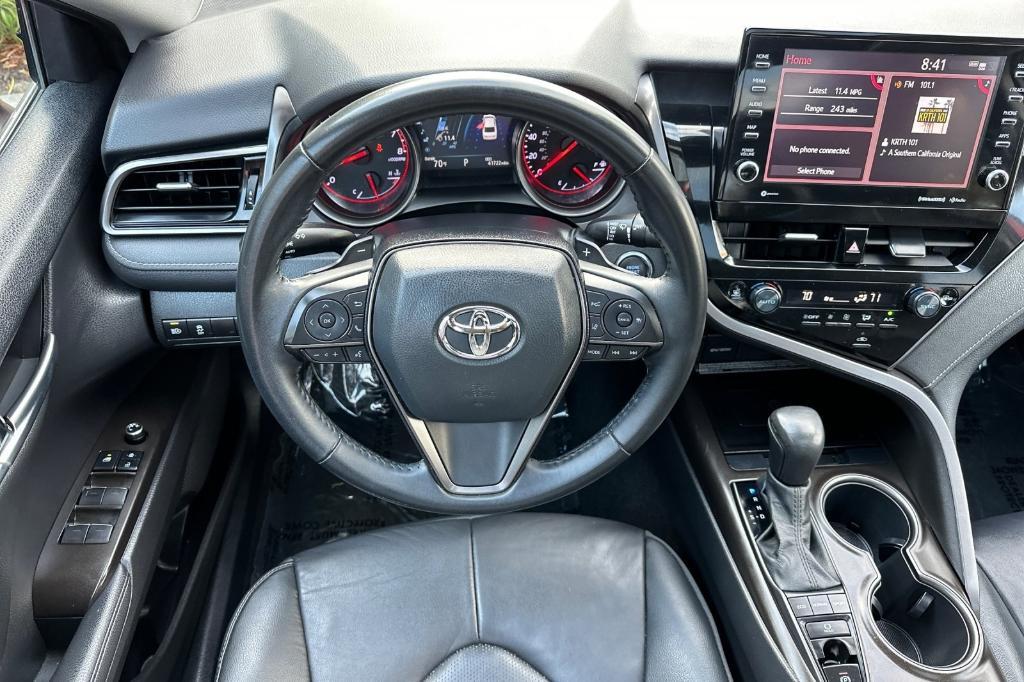 used 2021 Toyota Camry car, priced at $25,127