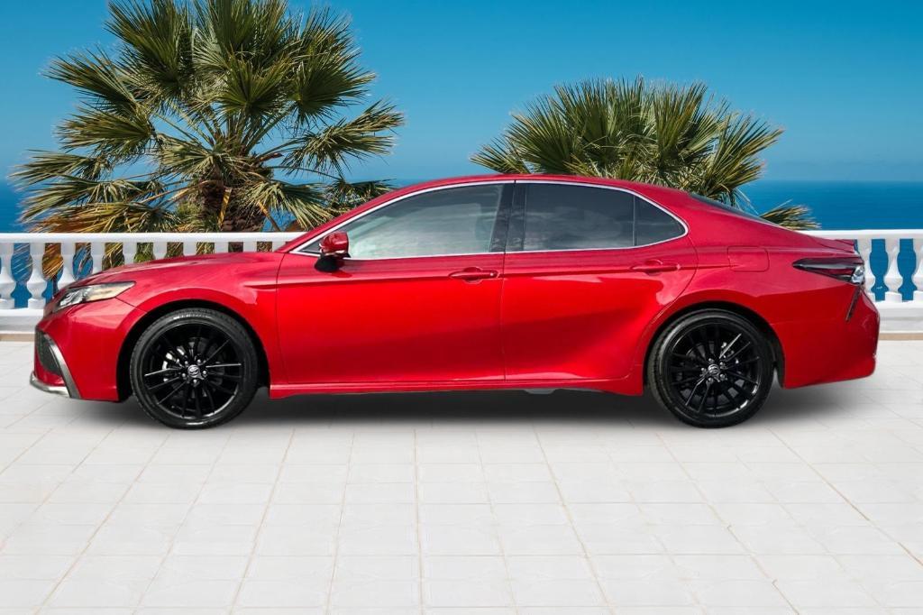 used 2021 Toyota Camry car, priced at $25,127