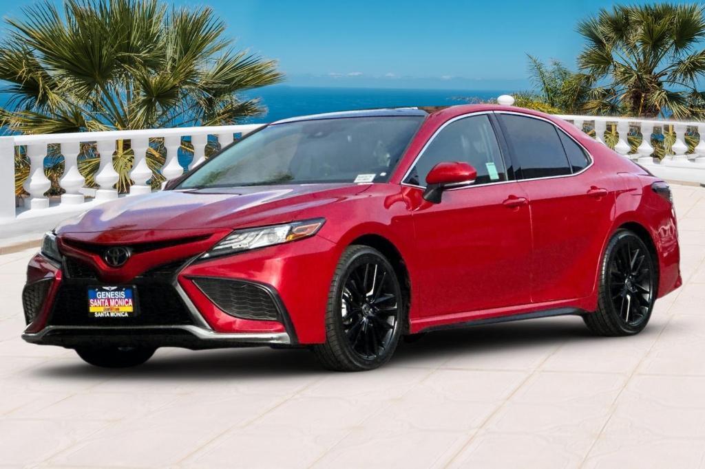 used 2021 Toyota Camry car, priced at $25,127