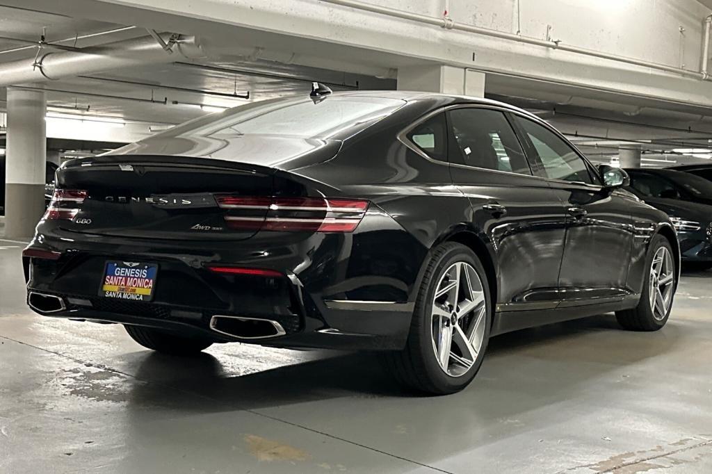 new 2025 Genesis G80 car, priced at $71,825