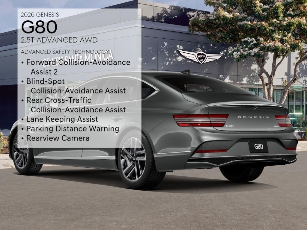 new 2026 Genesis G80 car, priced at $66,575