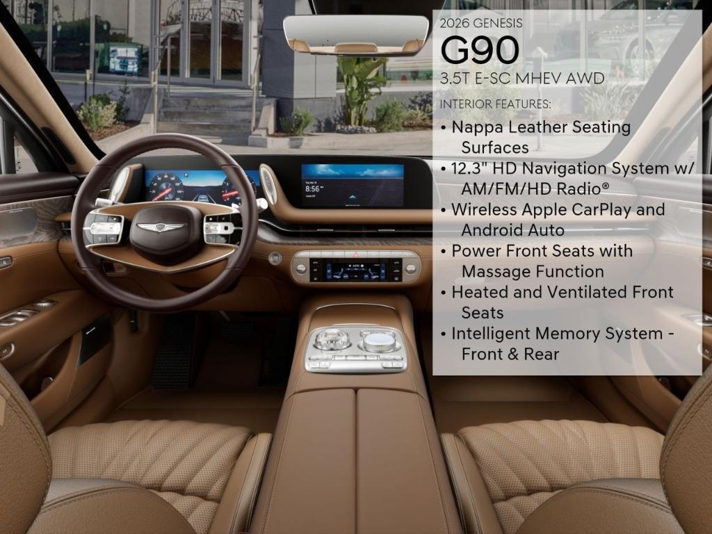 new 2026 Genesis G90 car, priced at $105,410