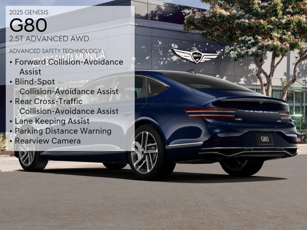 new 2025 Genesis G80 car, priced at $64,295