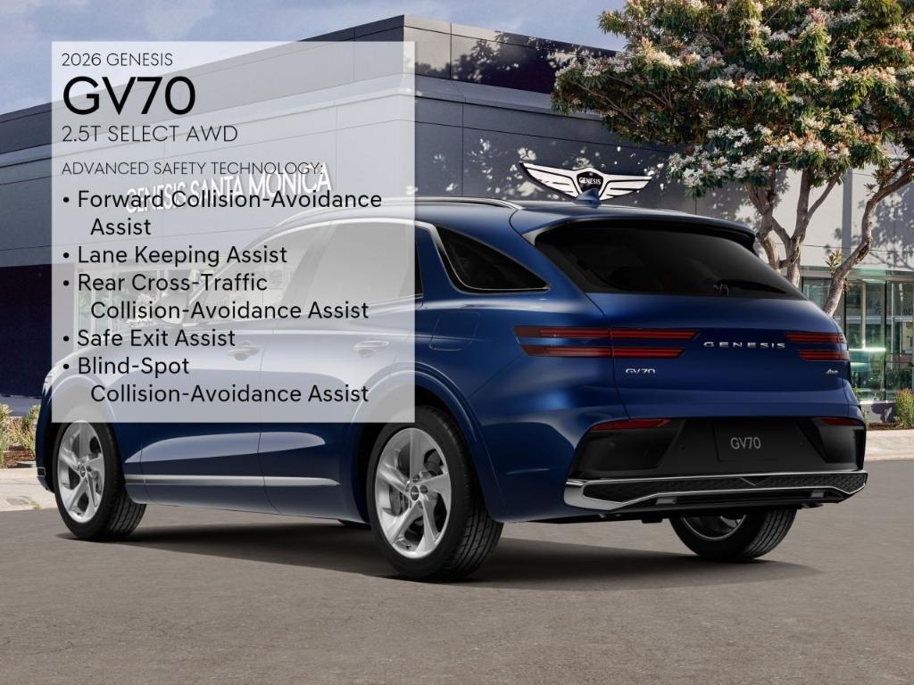 new 2026 Genesis GV70 car, priced at $55,155