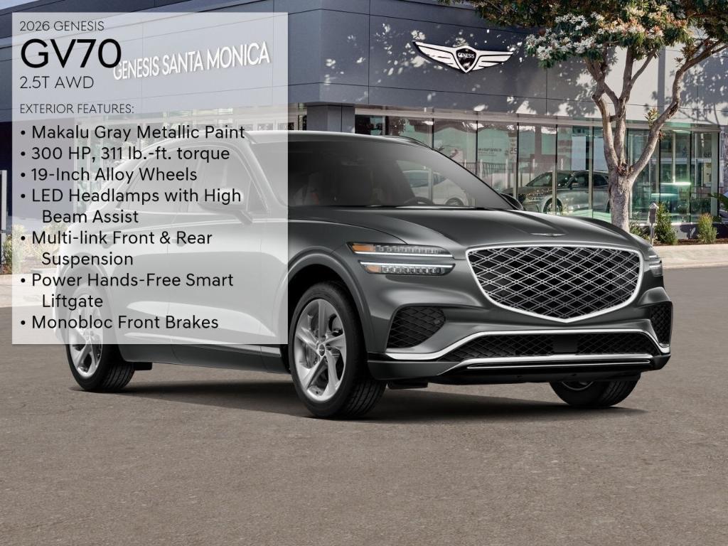 new 2026 Genesis GV70 car, priced at $50,600
