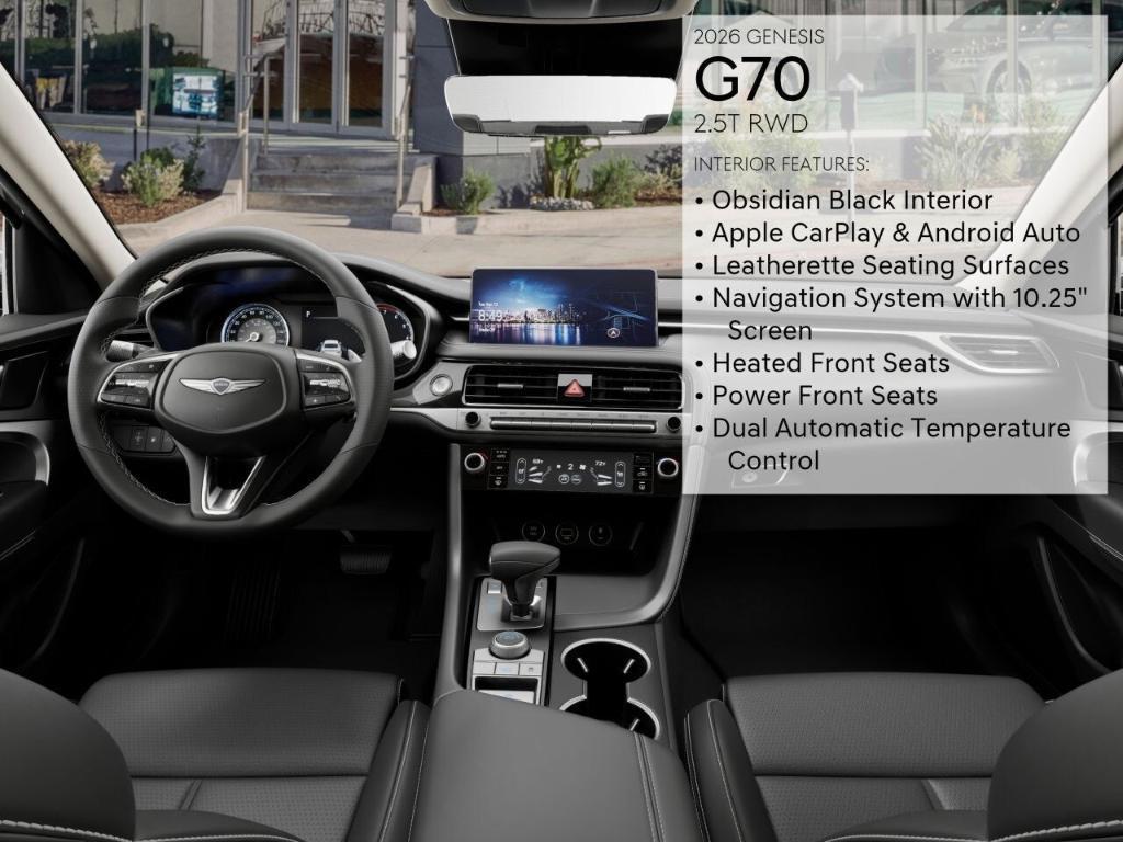 new 2026 Genesis G70 car, priced at $46,020