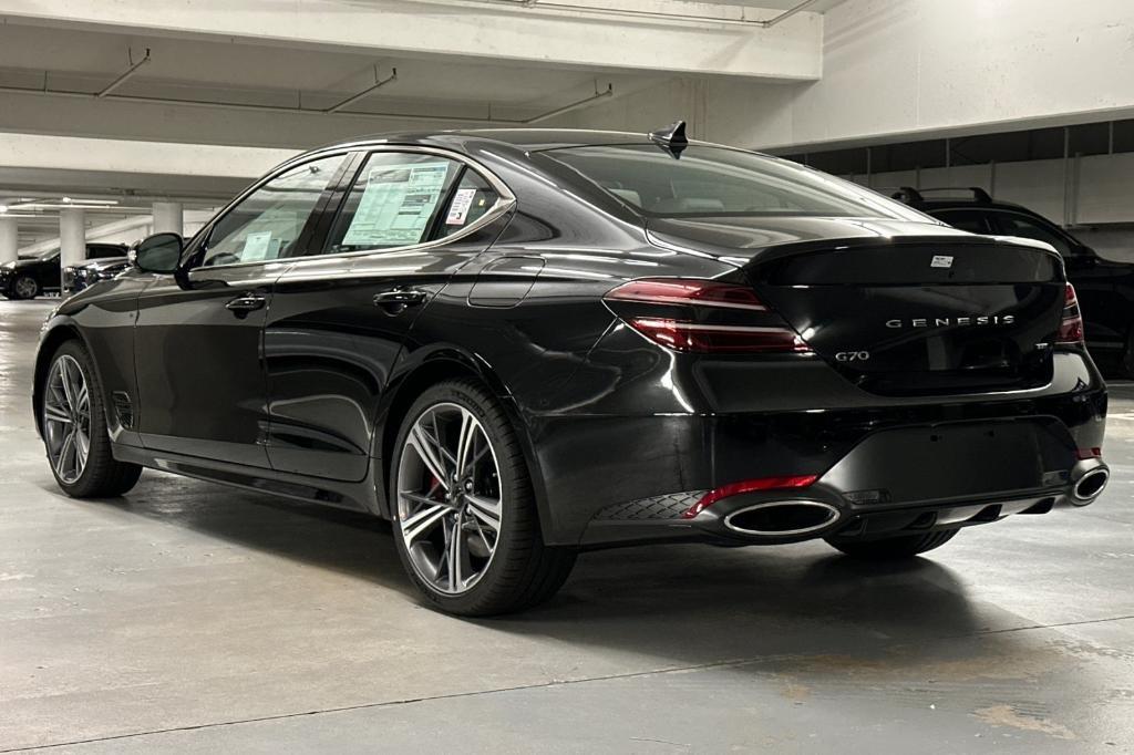 new 2025 Genesis G70 car, priced at $57,190