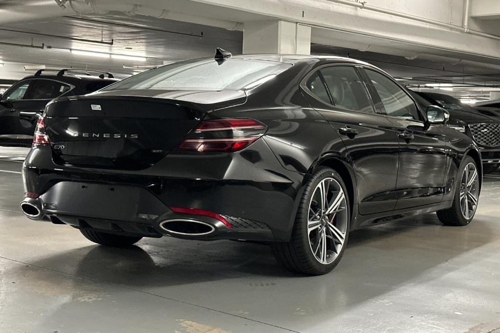 new 2025 Genesis G70 car, priced at $57,190