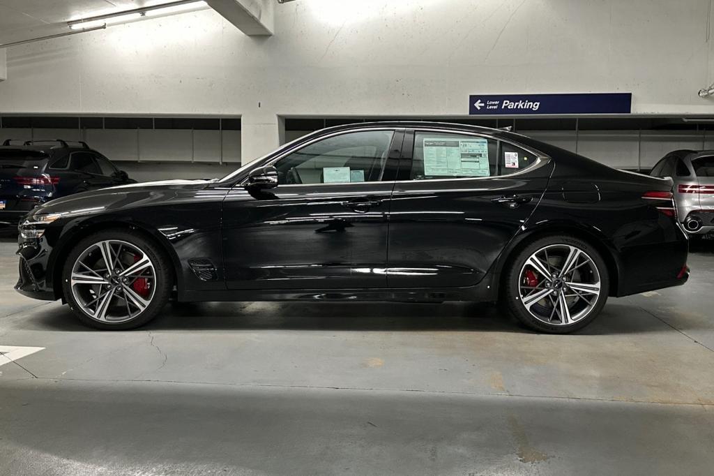 new 2025 Genesis G70 car, priced at $57,190