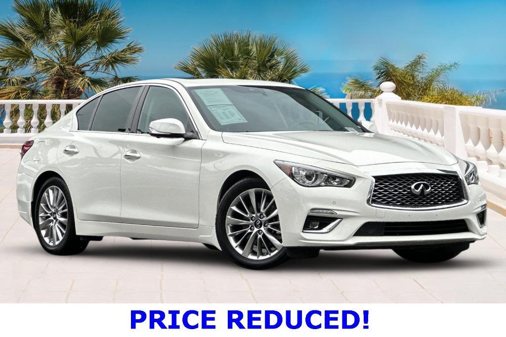 used 2021 INFINITI Q50 car, priced at $27,666