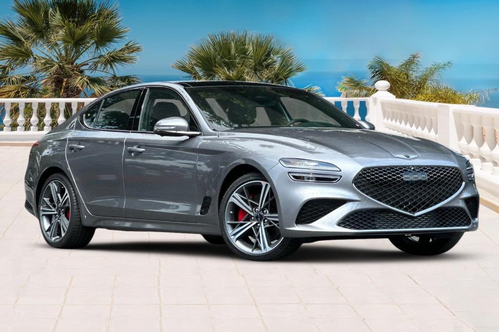 new 2025 Genesis G70 car, priced at $57,175