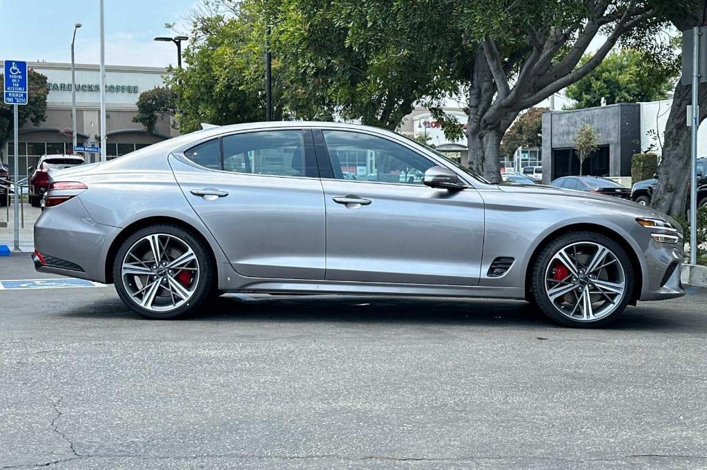 new 2025 Genesis G70 car, priced at $57,175