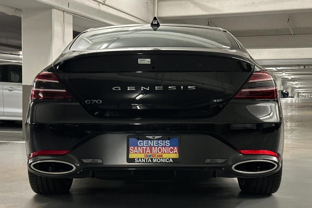 new 2025 Genesis G70 car, priced at $52,555