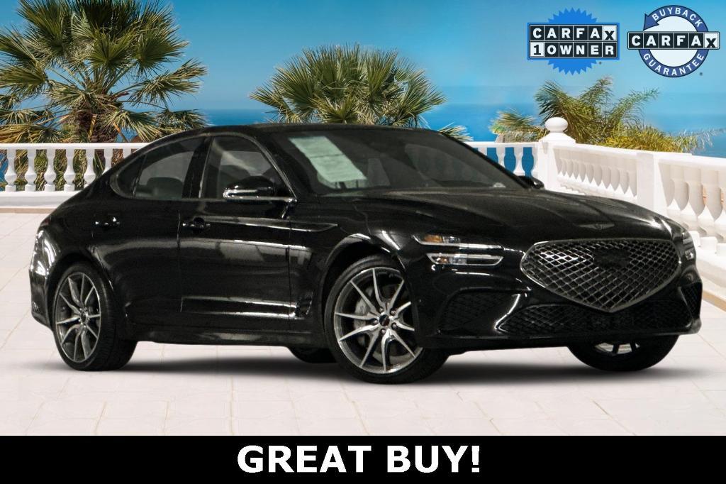used 2025 Genesis G70 car, priced at $30,647