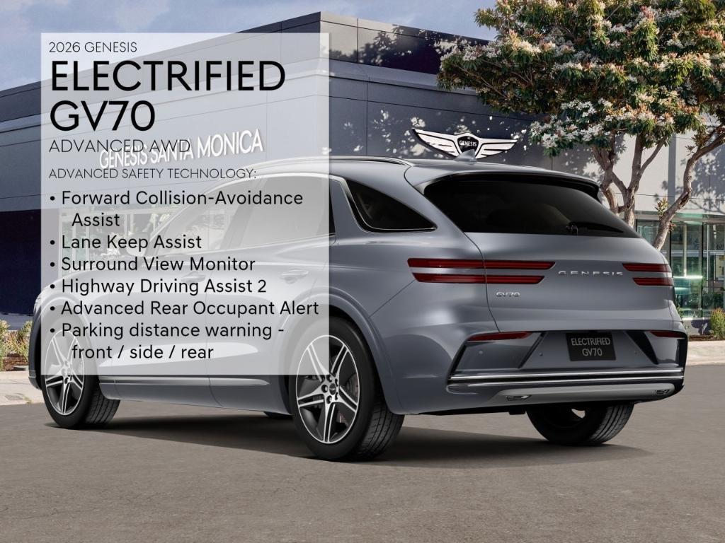new 2026 Genesis Electrified GV70 car, priced at $71,870