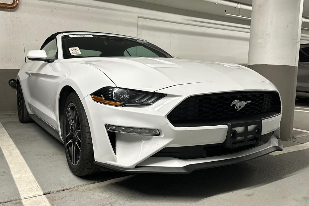 used 2022 Ford Mustang car, priced at $18,596