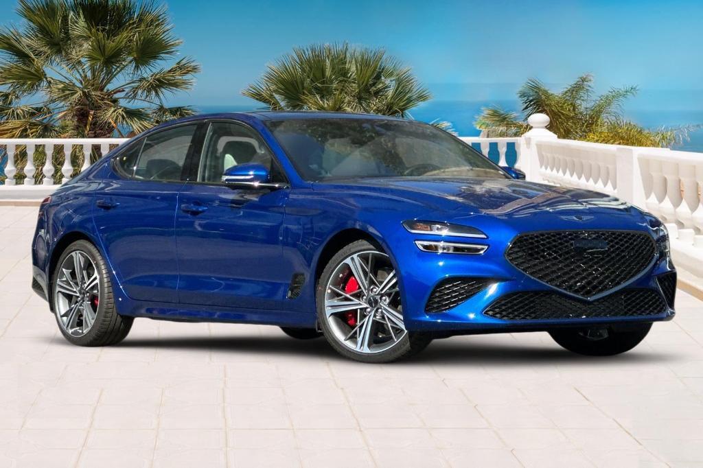 new 2025 Genesis G70 car, priced at $57,095