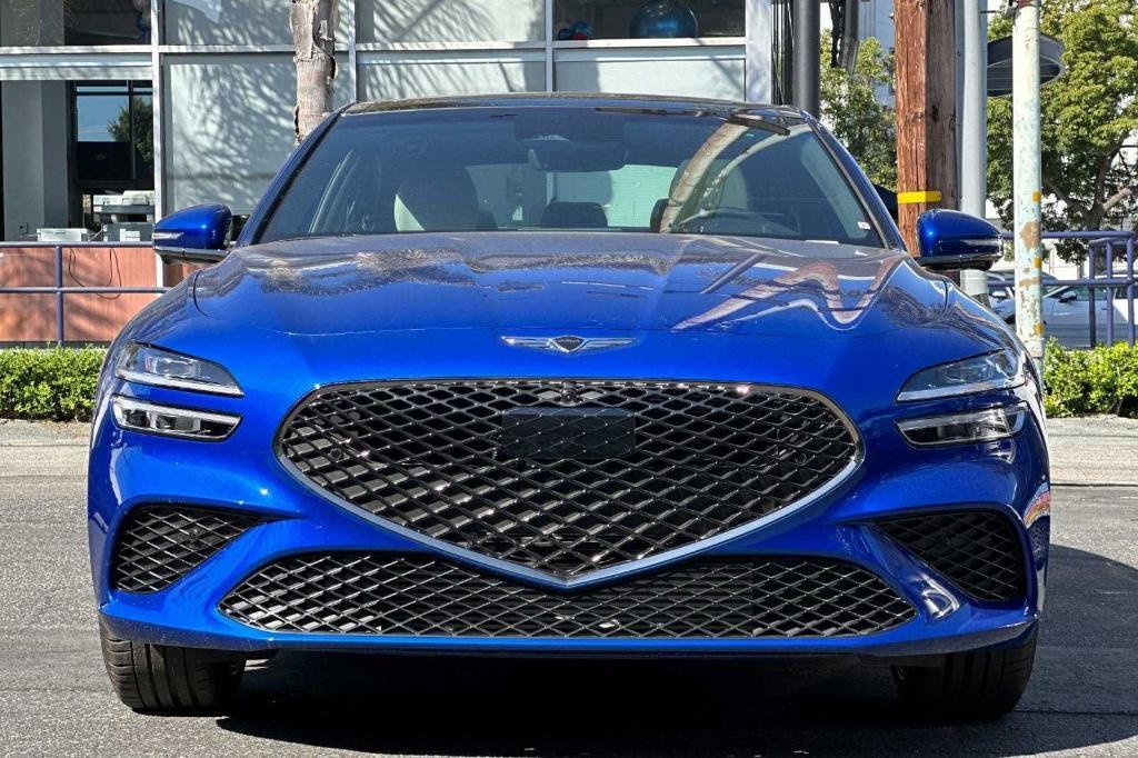 new 2025 Genesis G70 car, priced at $57,095