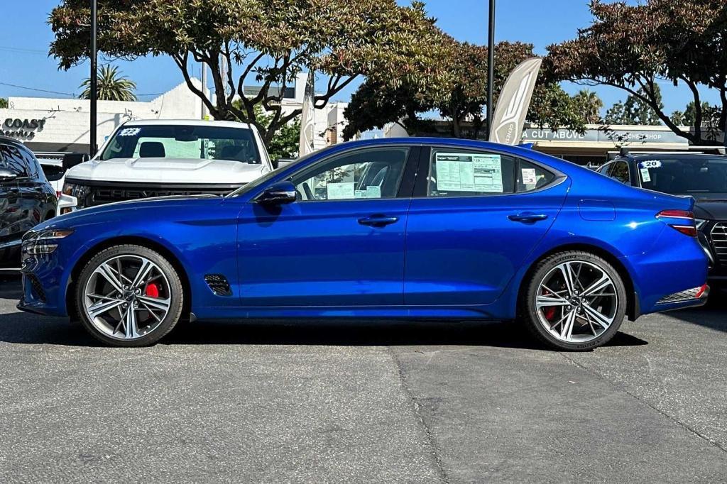 new 2025 Genesis G70 car, priced at $57,095