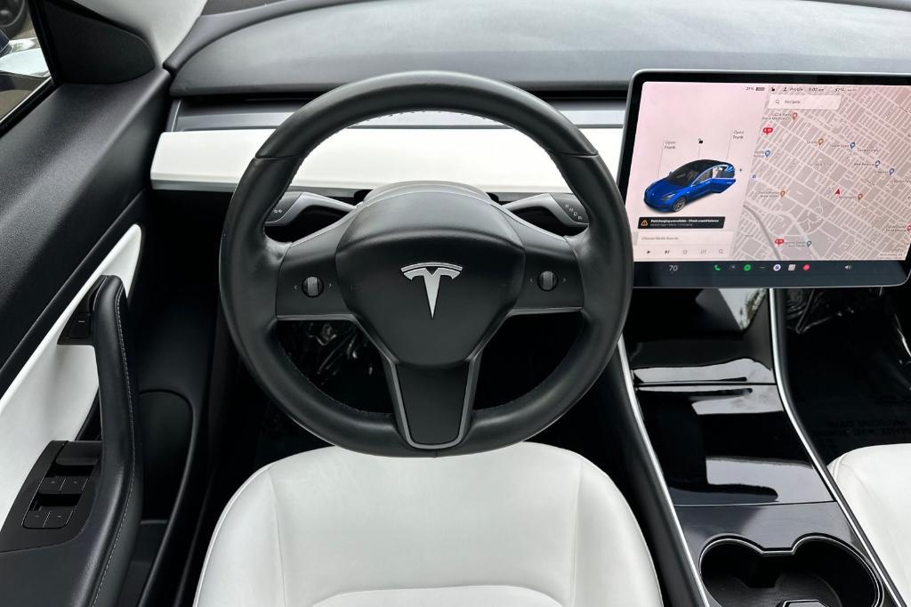 used 2018 Tesla Model 3 car, priced at $24,160