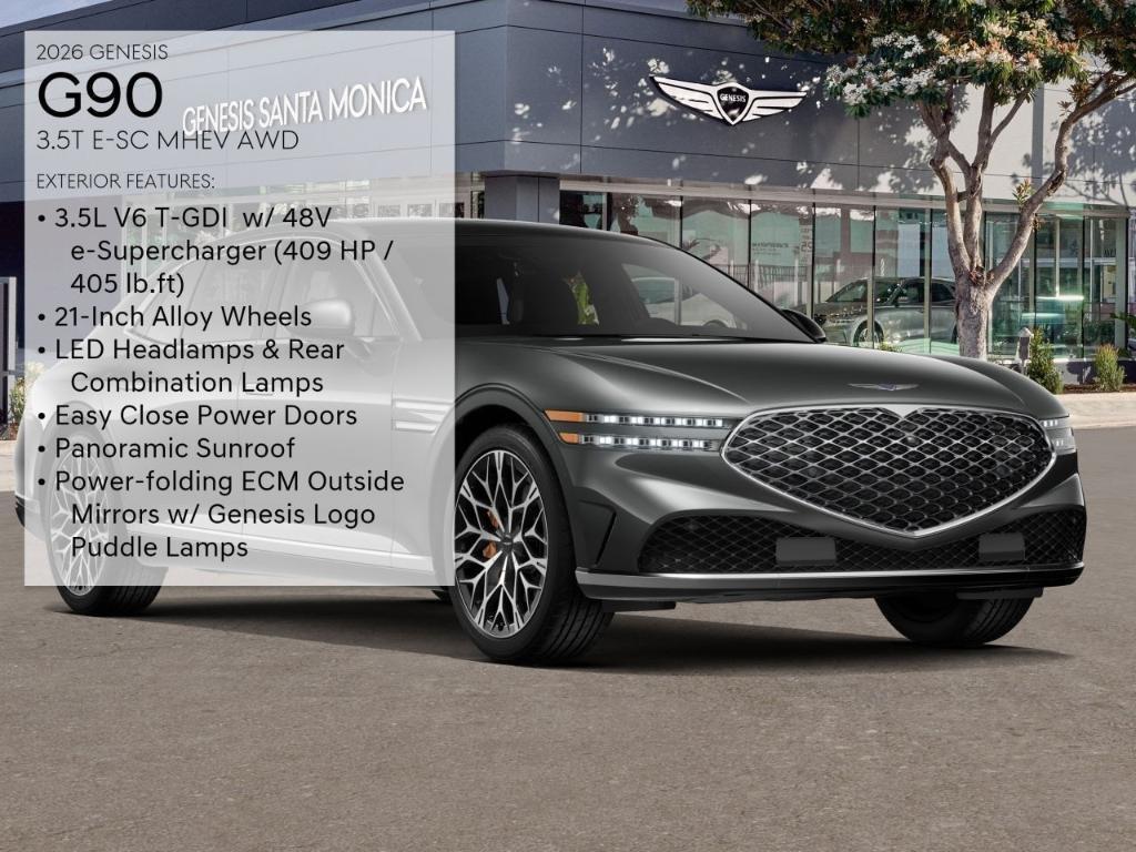 new 2026 Genesis G90 car, priced at $105,410