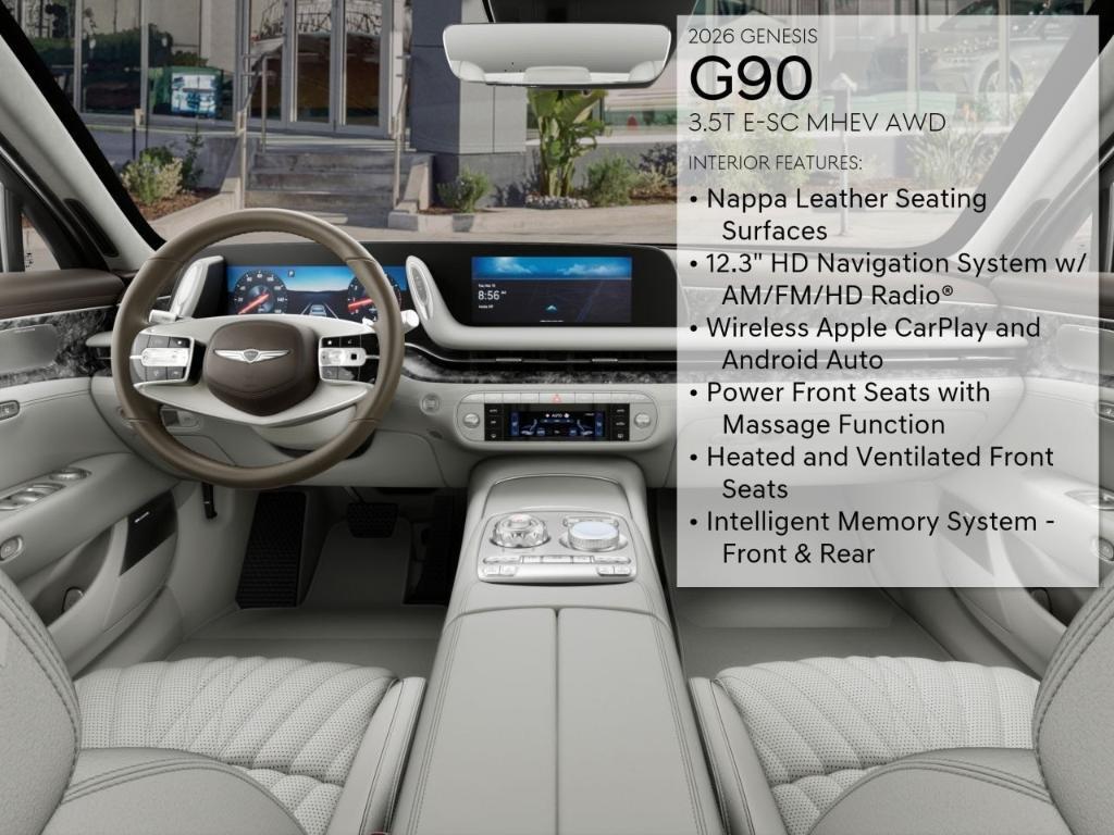 new 2026 Genesis G90 car, priced at $105,410