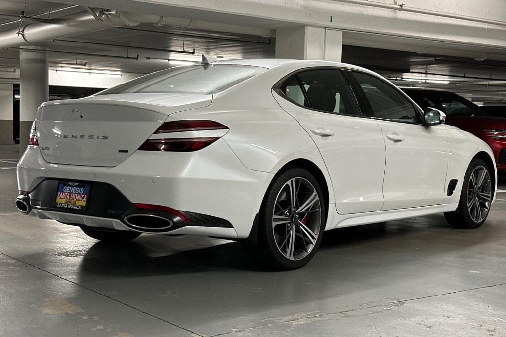 new 2025 Genesis G70 car, priced at $52,695