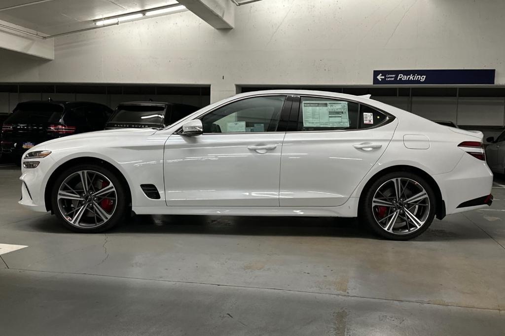 new 2025 Genesis G70 car, priced at $52,695