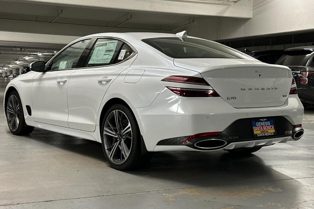 new 2025 Genesis G70 car, priced at $52,695