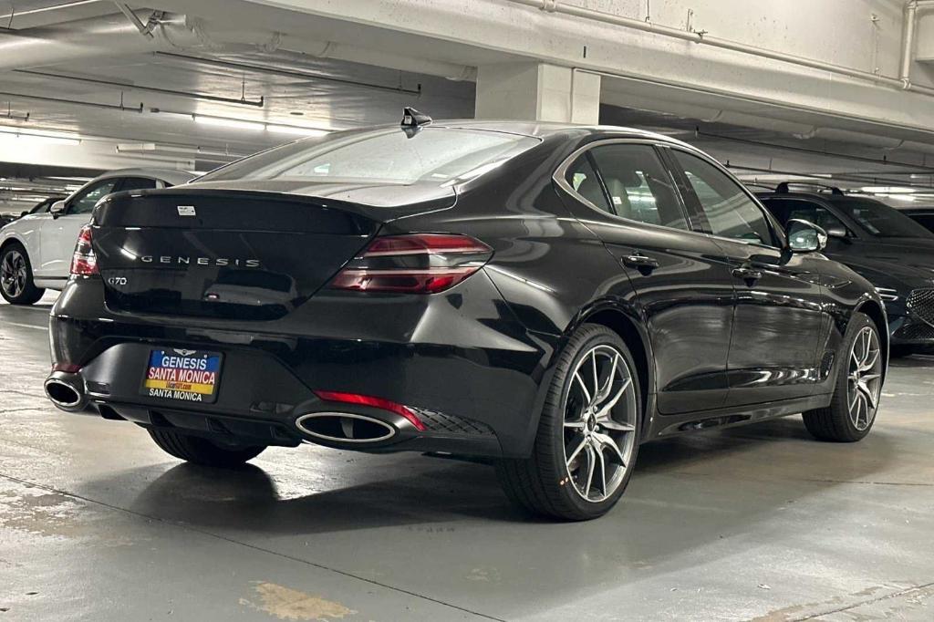 new 2025 Genesis G70 car, priced at $44,105