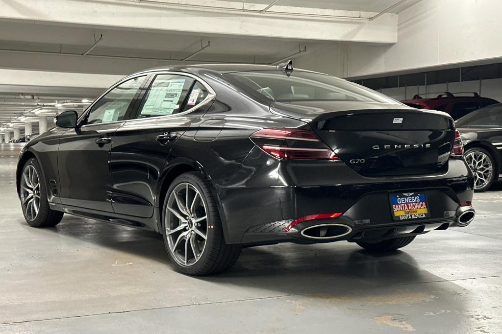 new 2025 Genesis G70 car, priced at $44,105