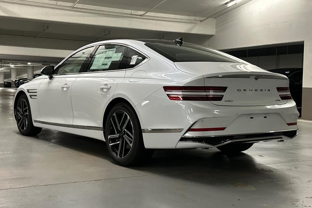 new 2025 Genesis G80 car, priced at $64,150