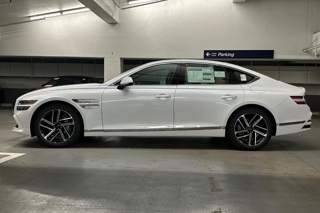 new 2025 Genesis G80 car, priced at $64,150