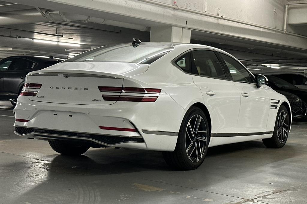 new 2025 Genesis G80 car, priced at $64,150