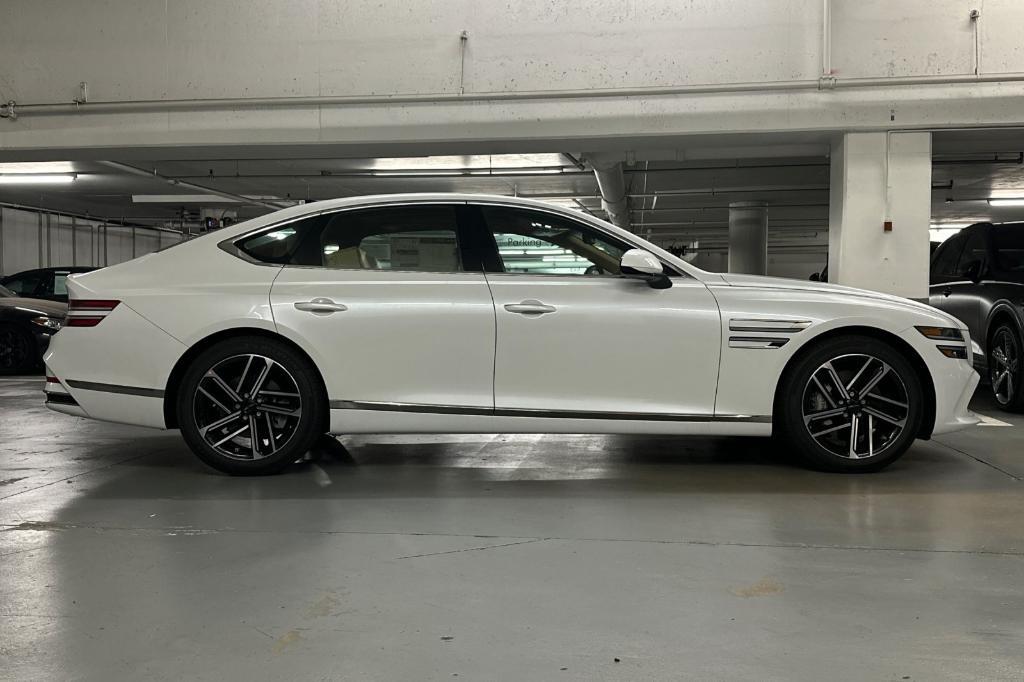 new 2025 Genesis G80 car, priced at $64,150