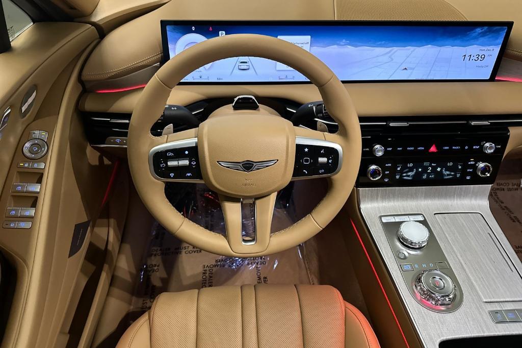 new 2025 Genesis G80 car, priced at $64,150