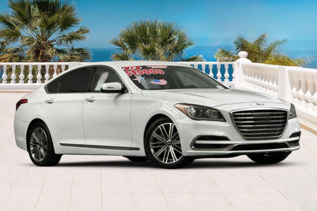 used 2018 Genesis G80 car, priced at $15,947