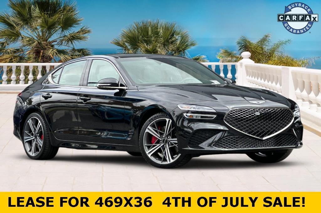 used 2025 Genesis G70 car, priced at $45,273