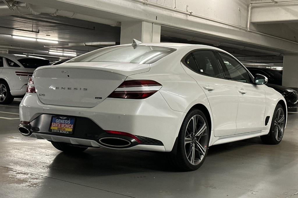 new 2025 Genesis G70 car, priced at $52,780