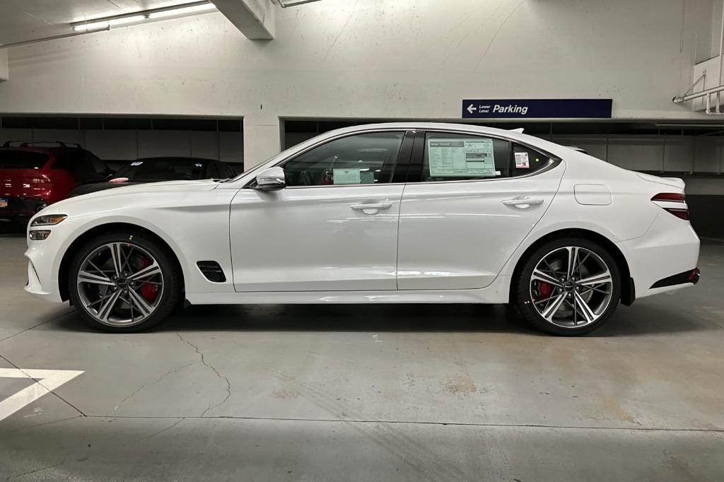 new 2025 Genesis G70 car, priced at $52,780