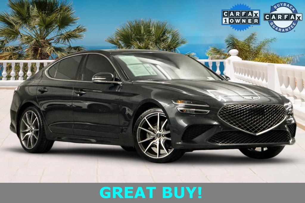used 2023 Genesis G70 car, priced at $28,155