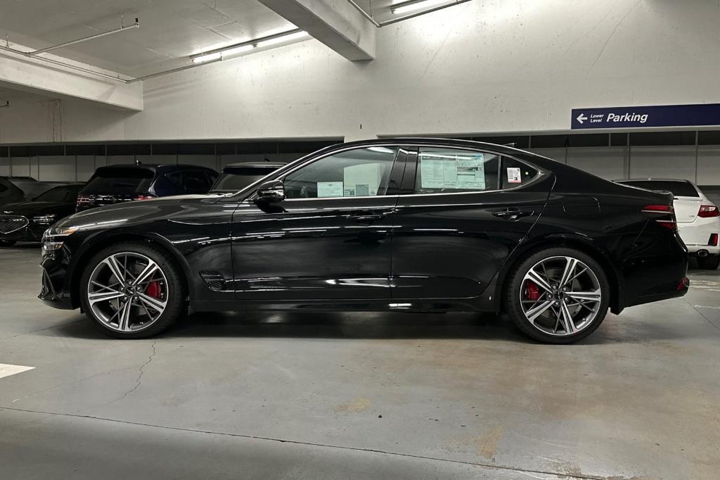 new 2025 Genesis G70 car, priced at $57,180