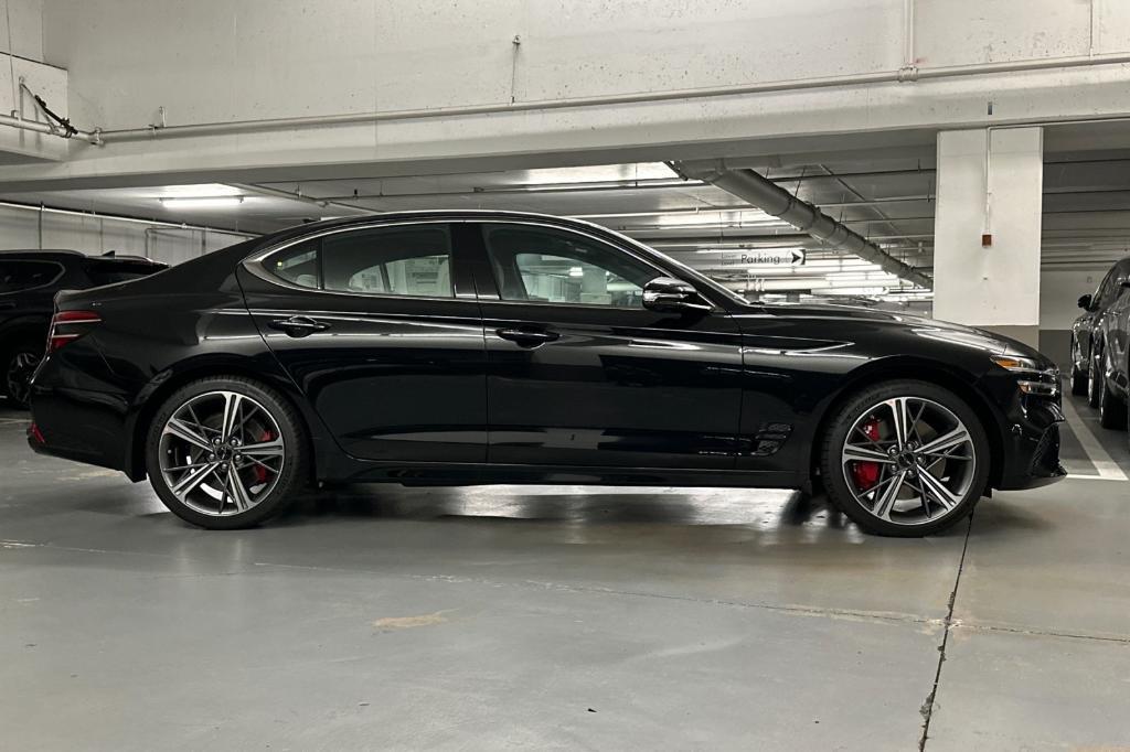 new 2025 Genesis G70 car, priced at $57,180