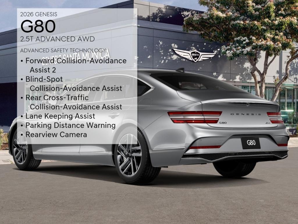 new 2026 Genesis G80 car, priced at $66,750