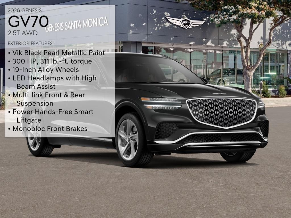 new 2026 Genesis GV70 car, priced at $50,445