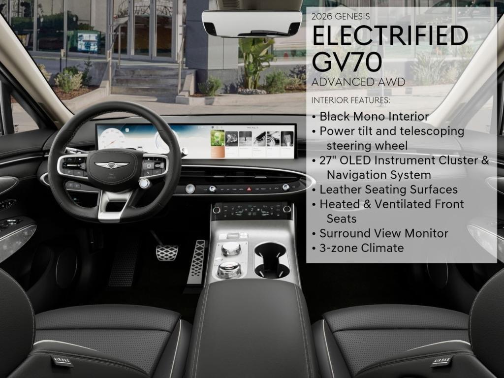 new 2026 Genesis Electrified GV70 car, priced at $71,780