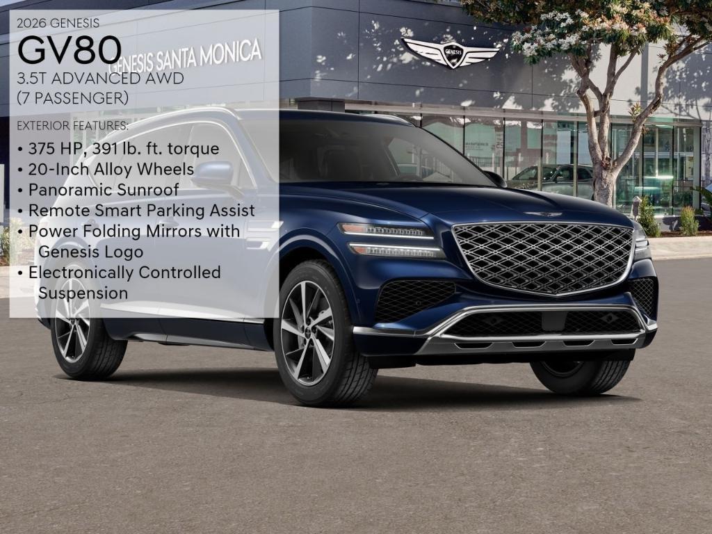 new 2026 Genesis GV80 car, priced at $78,255