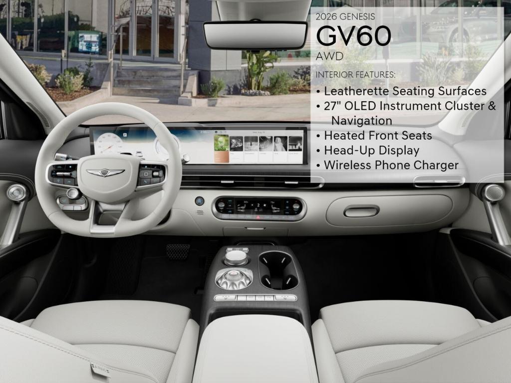 new 2026 Genesis GV60 car, priced at $52,204
