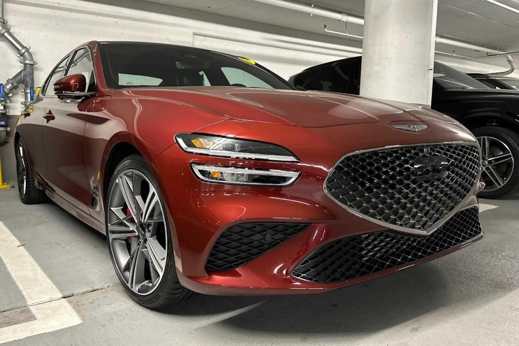 used 2024 Genesis G70 car, priced at $42,223